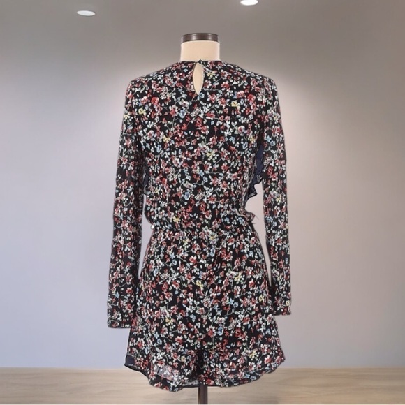 Kookai Floral Long Sleeve Romper | SIZE 34 (XS) - Picture 2 of 7